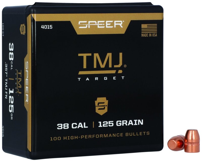 Speer 4015 Handgun Ammo 38Cal 125gr TMJ 100/Box