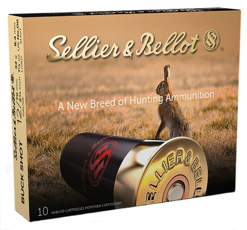 Sellier & Bellot SB12BSJ 12Gauge 2.75In 9-Pellet 1214fps