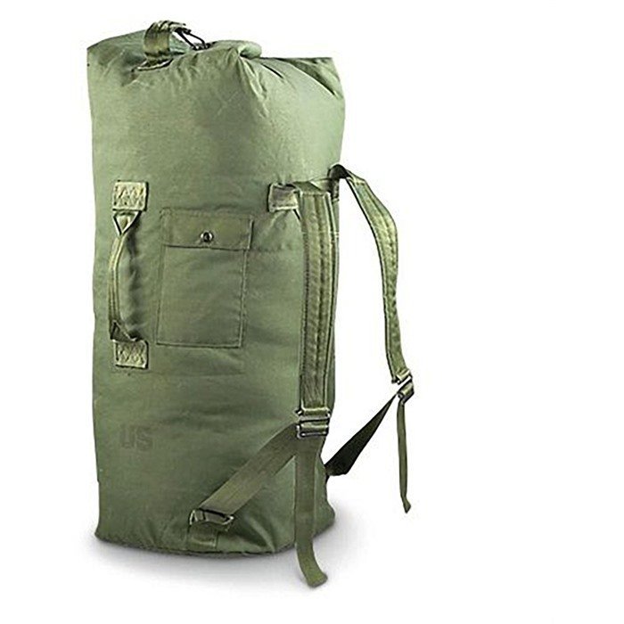 Schreck MA189-OD Nylon Cordura Duffle Bag OD Green 2.5 lbs US Made