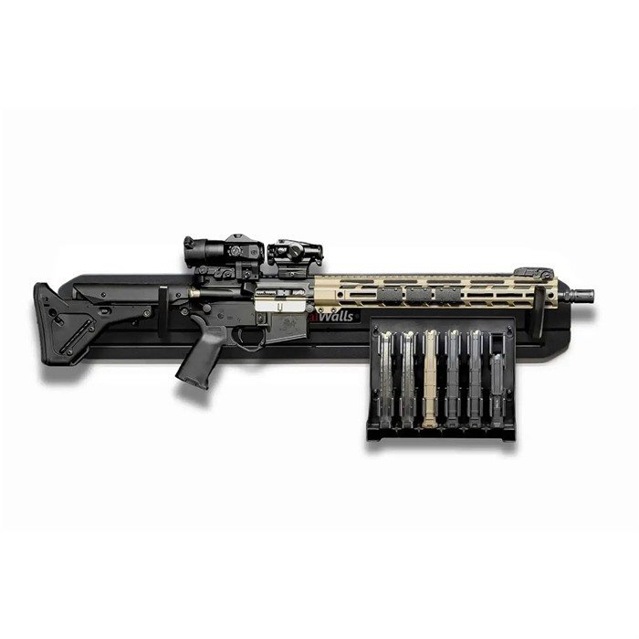 Tactical WALLS MIDMOD RAIL RACK W/MAG PACK HANGER FOR AR-15