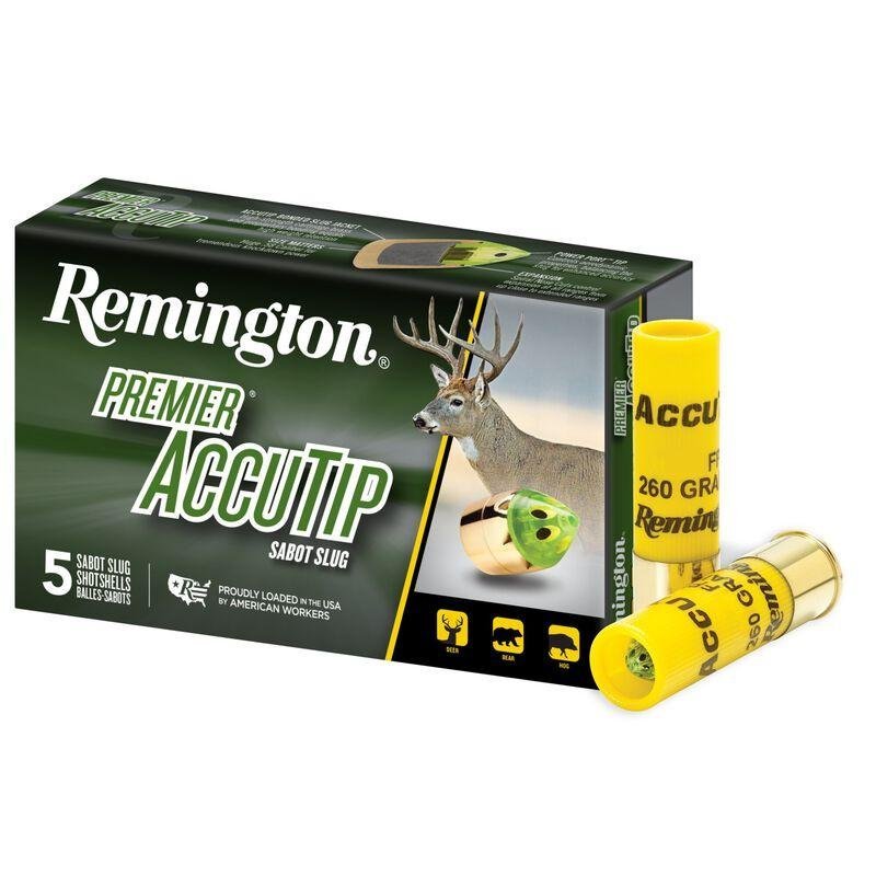 Remington 20498 20 Gauge 3 in Sabot Slug 260 Grain 5 Rounds