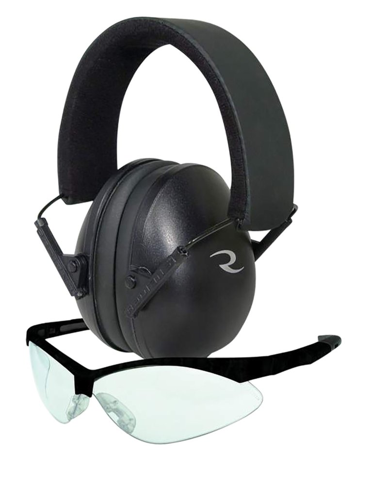 Radians LS0100CKCS Junior Glasses Clear Lens Black Frame NRR 21