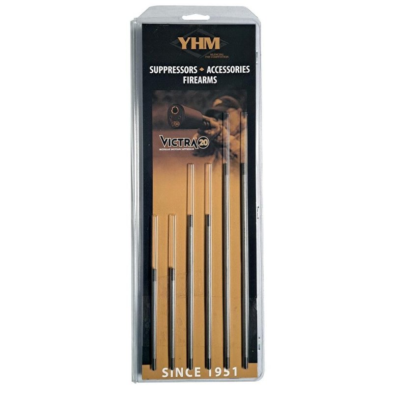 Yankee Hill Victra-20 Shotgun Suppressor Rod Kit 4/6/8in YHM-1315