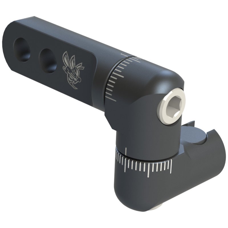 Bee Stinger BSSBIN Infinity Side Bar Mount, Quick Disconnect, Dual Angle Adjust