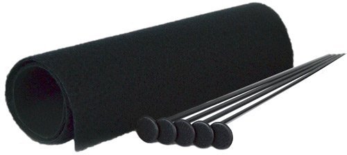 Gun Storage Solutions RR5SKBL Small Rifle Rod Kit .22 Cal 5-Pack 19"x15"