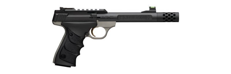 Browning 051600490 Buck Mark 22LR 10+1 TruGlo Fiber Optic Matte Blue