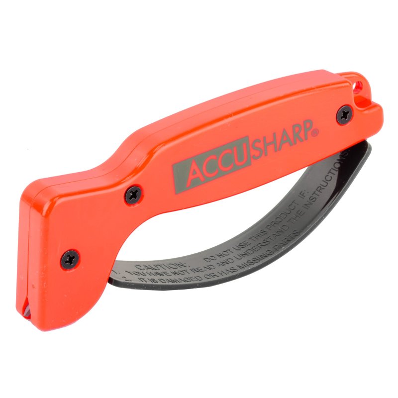 AccuSharp Orange Handle Knife and Tool Sharpener 014C