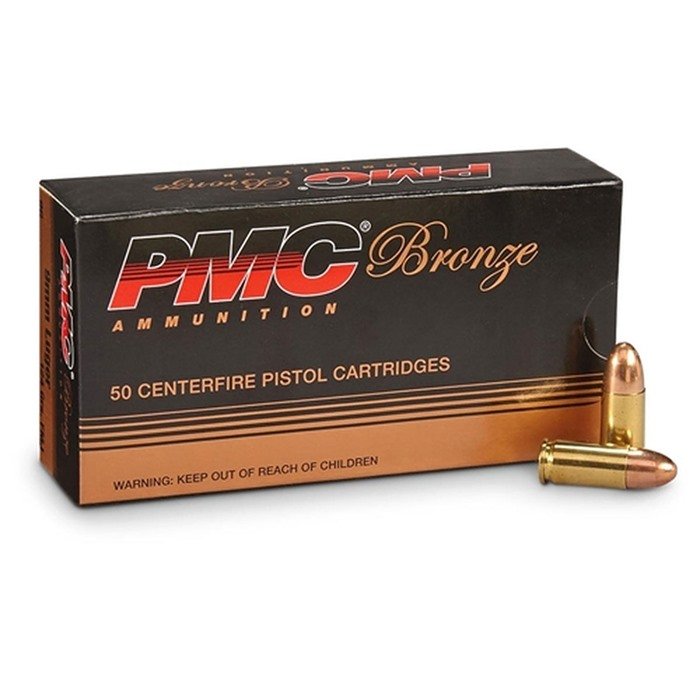 PMC 9H 9MM 147GR FMJ Ammo 50CT