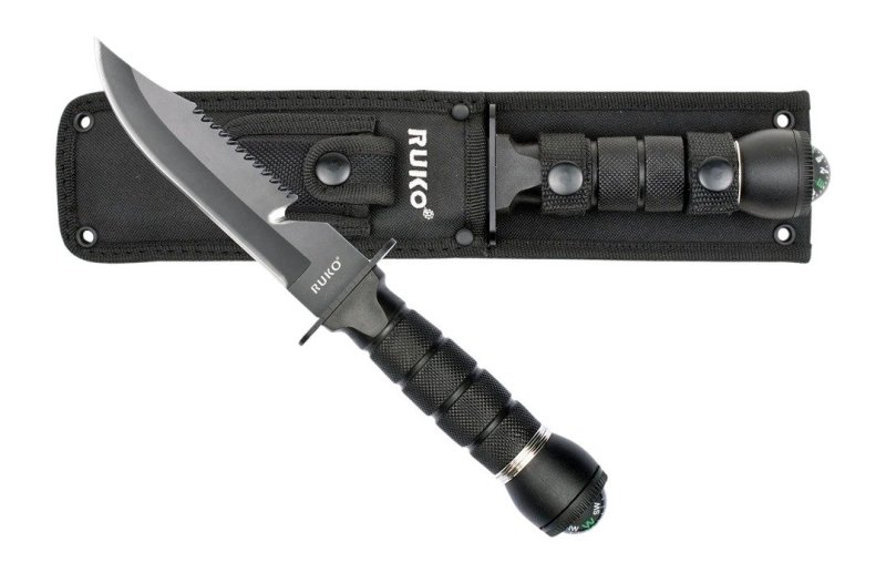 RUKO RUK0165 440A TIN Tactical Folding Knife 3.375 Inch