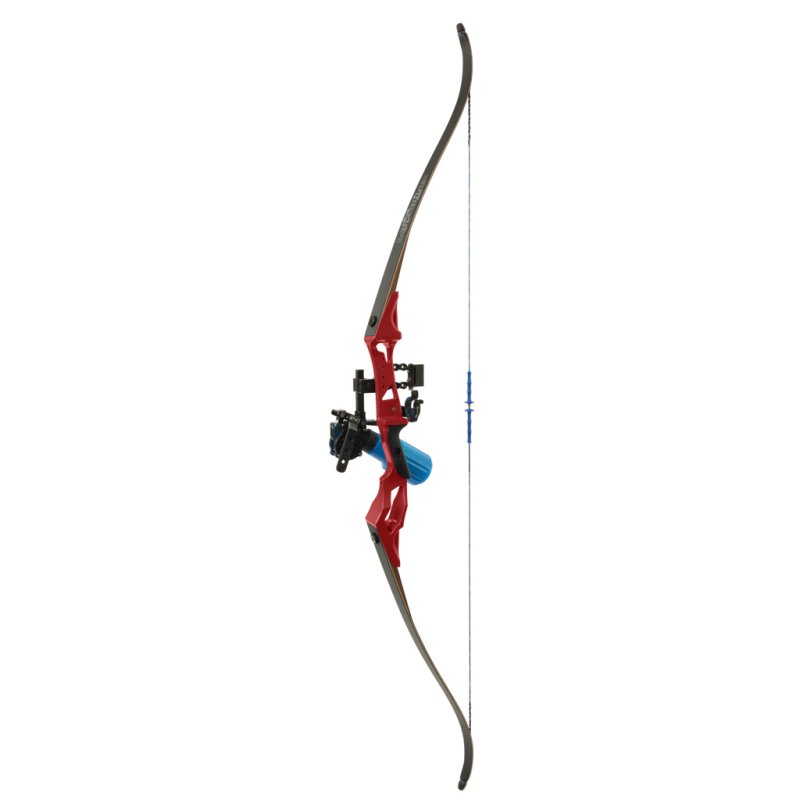 Fin Finder 81381 Bank Runner Bowfishing Recurve 35 lbs RH 58" Red