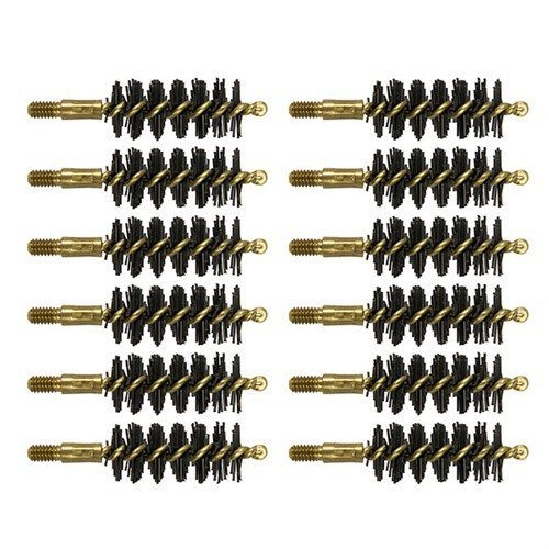 Brownells Heavy Weight Brush Nylon .50 Caliber Pistol 12 Pack