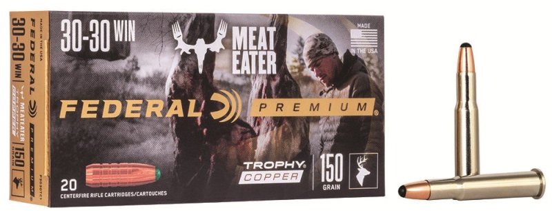 Federal Premium Ammunition Trophy Copper .30-30 Win 150 Grain 20 Rounds
