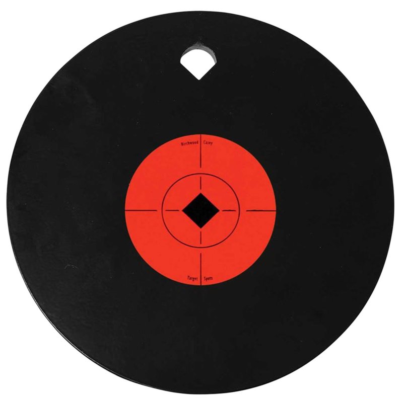 Birchwood Casey 47614 AR500 Steel Target 10 Inch Black/Orange 0.375 Inch