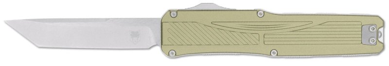 CobraTec Knives Legend Automatic Tactical Folding Blade OD Green Tanto