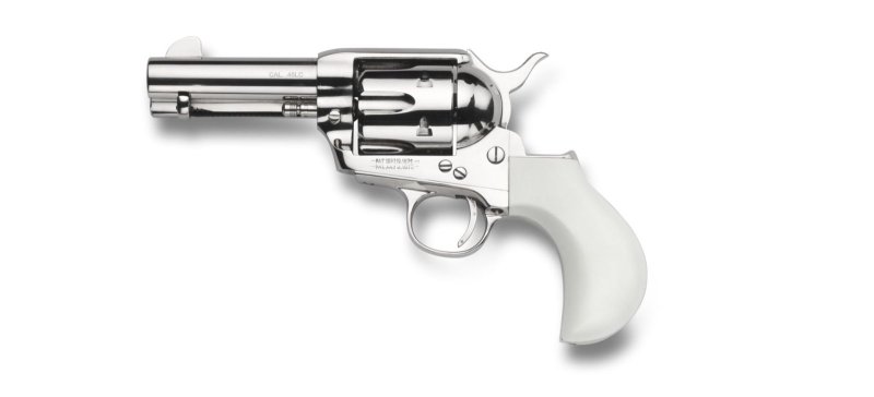 Taylor's & Company 200111 TC9 1873 9mm 3.5" Nickel Revolver