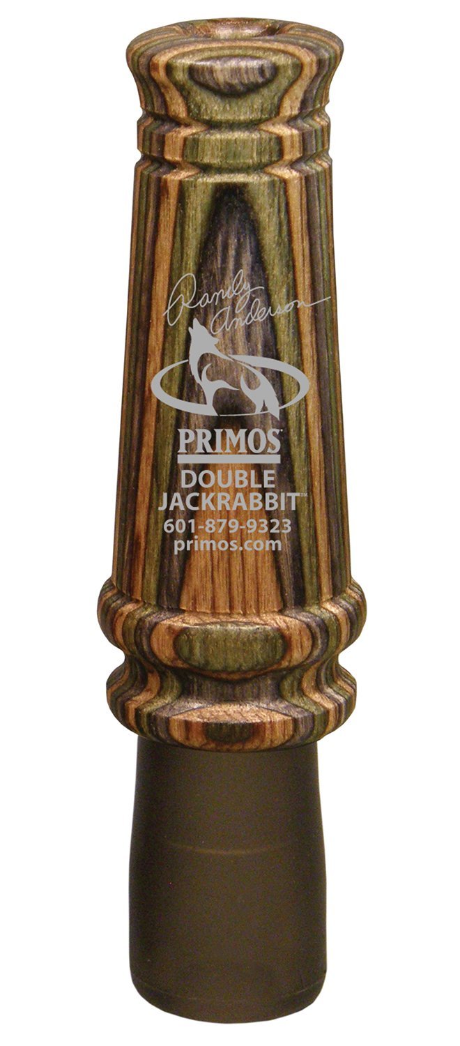 Primos 366 Double Reed Call Laminated Wood Multi Color Predator Call