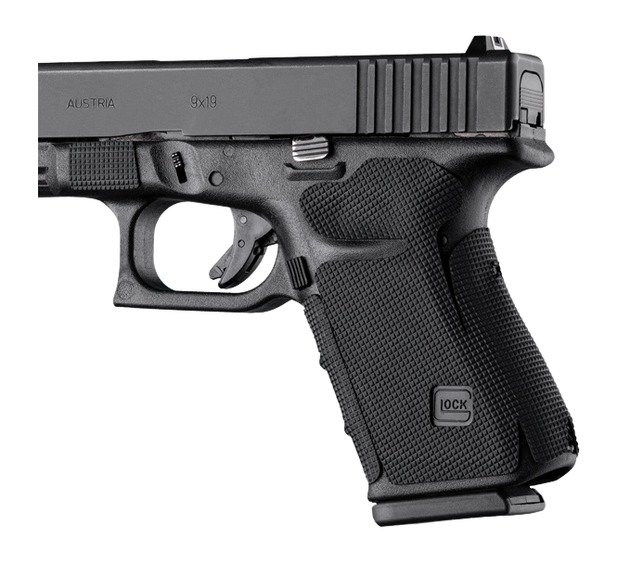 Hogue Wrapter Rubber Adhesive Grip Glock 19 23 32 38 Gen 3 Black
