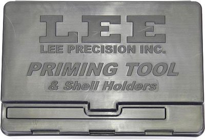 Lee Precision Priming Tool Storage Box for Gun Cleaning Supplies