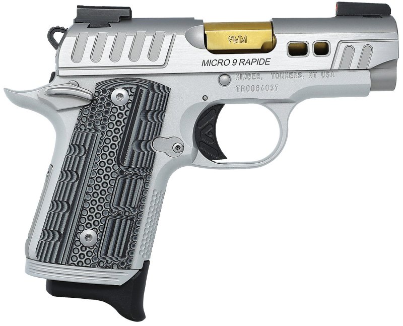 Kimber 3300230 Micro9 Rapide Dawn 9mm 3.15" Two-Tone Kimpro Finish