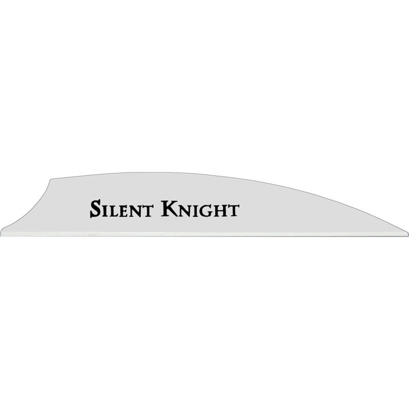 Flex Fletch Silent Knight Vanes SILENT36-WHT White 3 In 36 Pack
