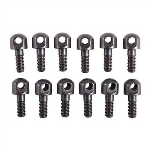 Uncle Mike's Dome Swivel Stud 10-32 x 1/2 Inch, 12 Pack