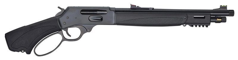 Henry H012GBLX-357 H12 Bear's Leg 357 Magnum | 38 Special 3 + 1 Blued 5/8x24