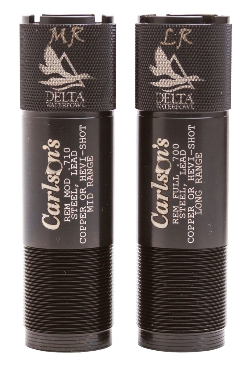 Carlson's 07260 Delta Waterfowl Rem Choke 12Ga Mid/Long Range Knurled