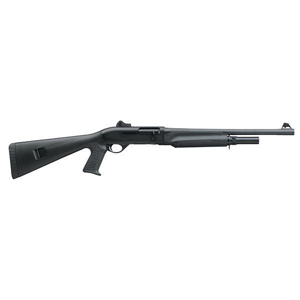M2 Tactical 12 Gauge Semi-Auto Shotgun W/Pistol Grip - M2 Tactical 12ga 18.5'''' Bbl 5rd Ghost Ring Sights Pistol Grip
