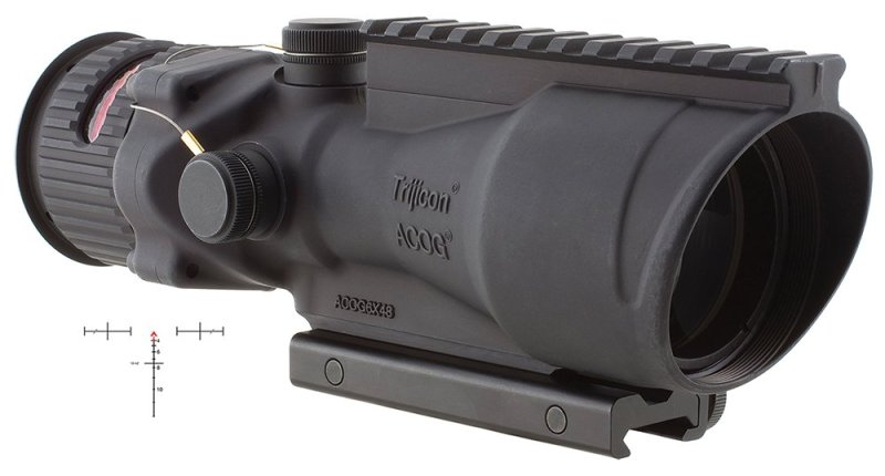 Trijicon ACOG 6x48mm Red Chevron Illuminated 7.62/.308 BDC TA648-308