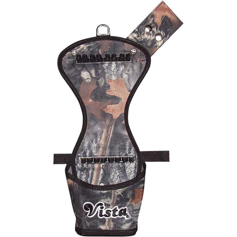 Vista 4277CM Predator Broadhead Side Quiver Camo RH/LH 4 Arrow
