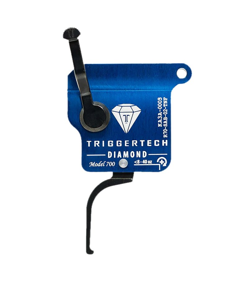 TriggerTech R70SAB02TNF Diamond Black Flat Trigger Remington 700 RH