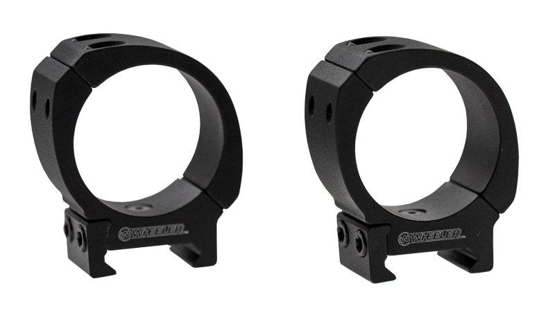 Wheeler 1133754 Delta Sporter Bi-Weaver 34mm Medium Scope Rings Black