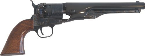 Cimarron 1861 Navy .36 Cal 7.5 In Blued Barrel Walnut Grip