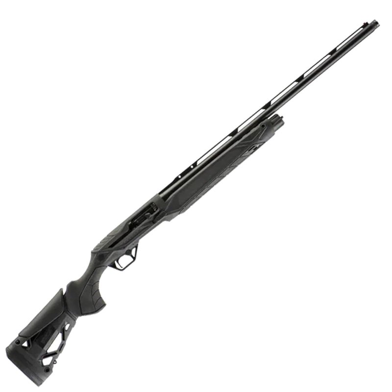 BERETTA AX800 SUPREMA 12/28 BLACK SYNTHETIC B-LINK PRO GAS SYSTEM, STEELIUM PRO BARRELS, KICK-OFF PRO, POLY RECEIVER SHIMS KIT, BLACK EXTENDED CHOKES (F, IM, IC, C) (M INSTALLED), OIL, CHOKE WRENCH