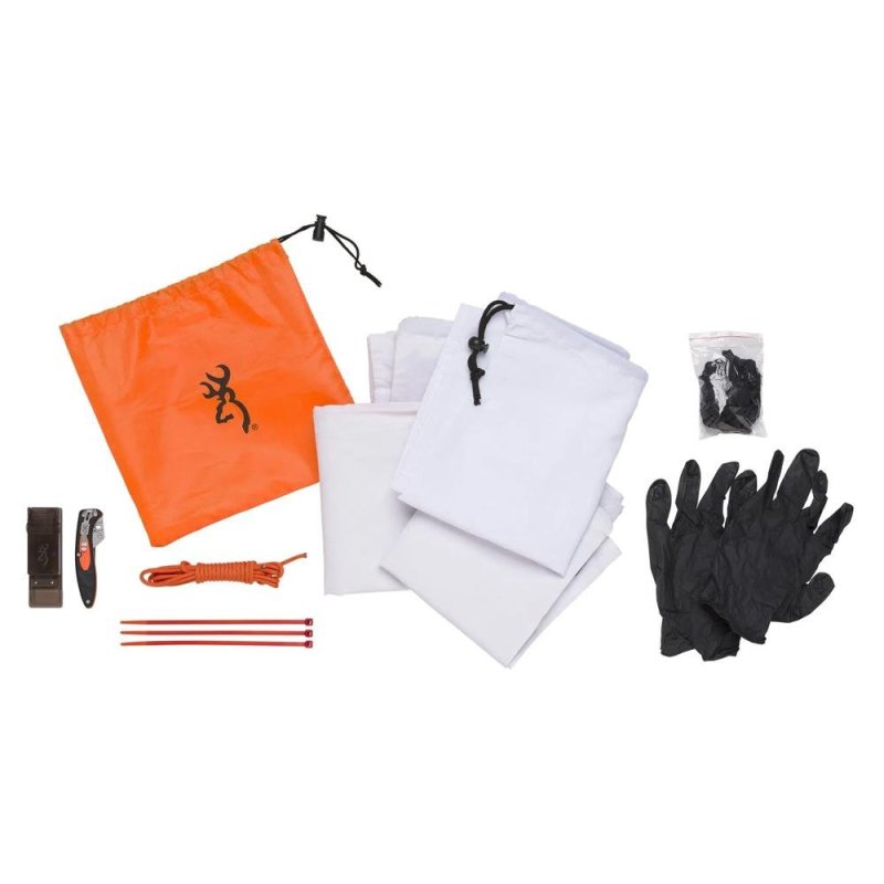 Browning Primal Scalpel Kill Kit 2-3/4 Inch Blade Black Polymer Handle