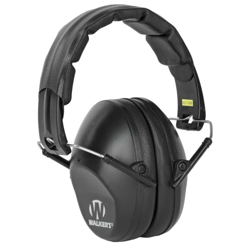 Walkers Game Ear / GSM Outdoors PASSIVE LO-PROFILE MUFF BLK