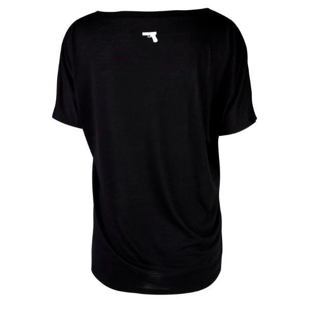 Glock Girl V-Neck Short Sleeve Shirt Black S