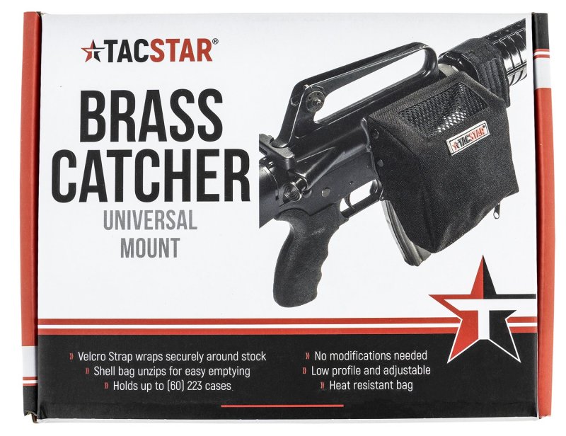 Lyman Universal Brass Catcher 1081245 Black Canvas Velcro Mount
