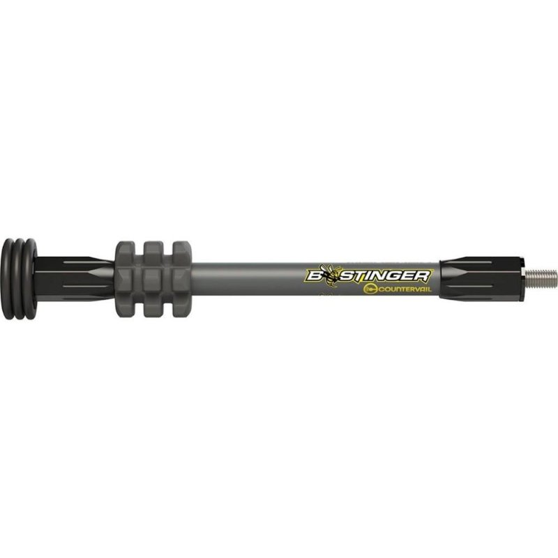 Bee Stinger MicroHex Stabilizer MHX08GY 8 In Stainless Steel Grey