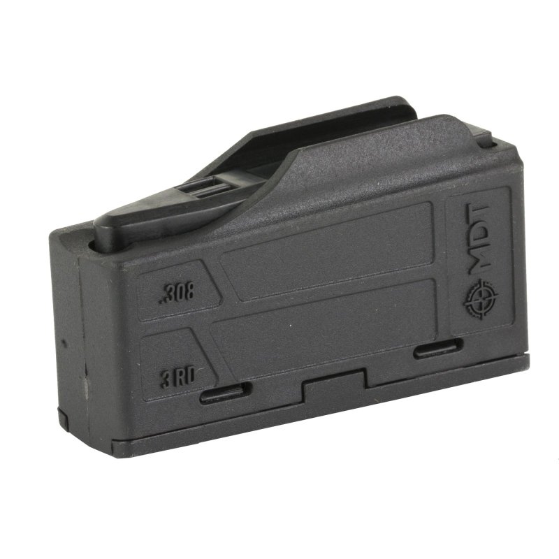 MDT .308/6.5 Creedmoor SA Flush Mount Polymer 3rd Rifle Magazine 105089-BLK
