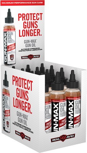 Real Avid AVBMGO4LPDQ Gun Max Oil 4oz Premium Care