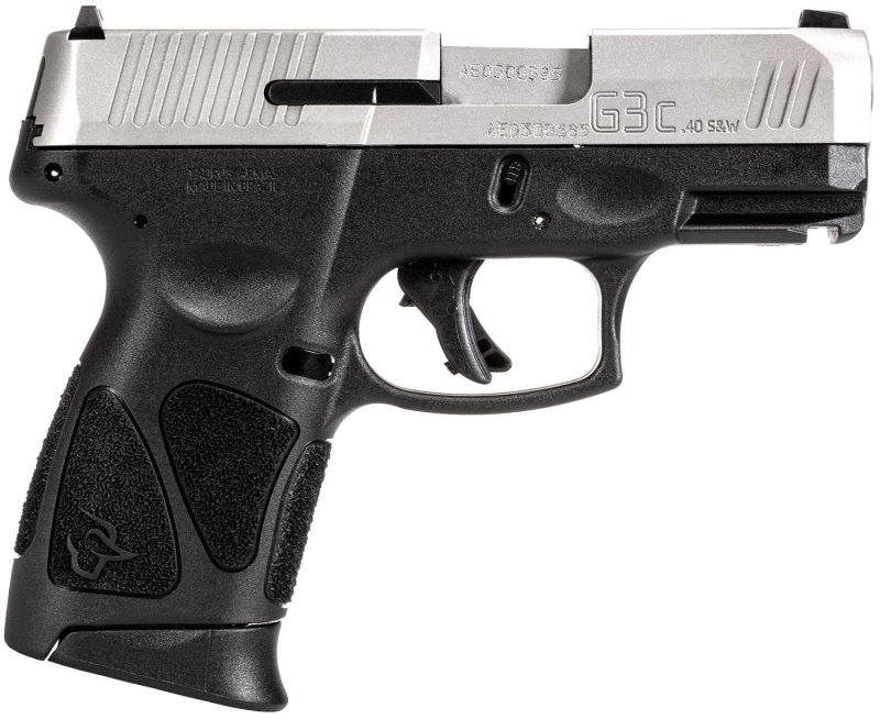 Taurus 1-G3C4039 G3C 40SW 3.2" 10Rd Black/Stainless Pistol