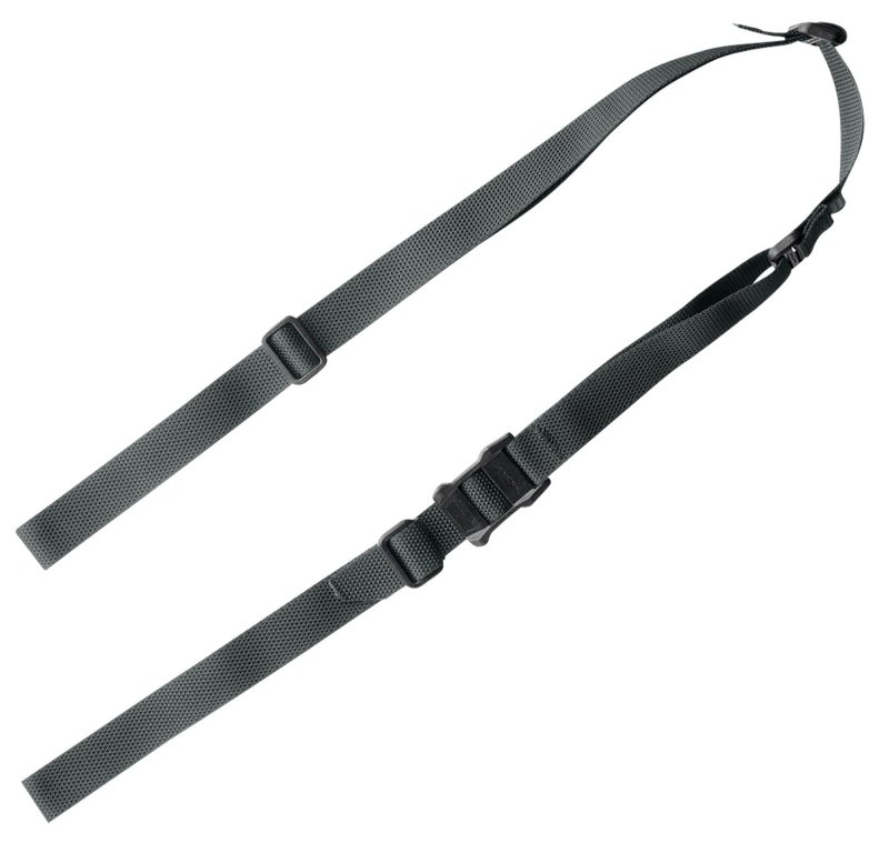 Magpul MAG1312-GRY MS1 Lite Sling Gray Nylon 48"-60" Rifle Sling