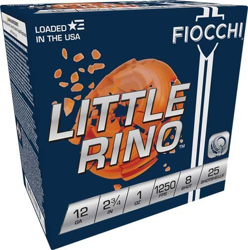 12 Ga Lead-8 oz 2-3/4" 250 Rds Fiocchi Ammo Shotgun