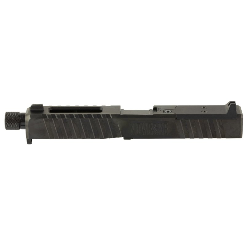 Noveske 03002703 DM Slide, 1/2x28 Threaded, DLC, Optics Ready, Black