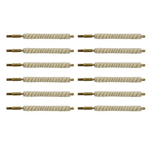 Brownells Wool Bore Mop 17 Caliber 12 Pack