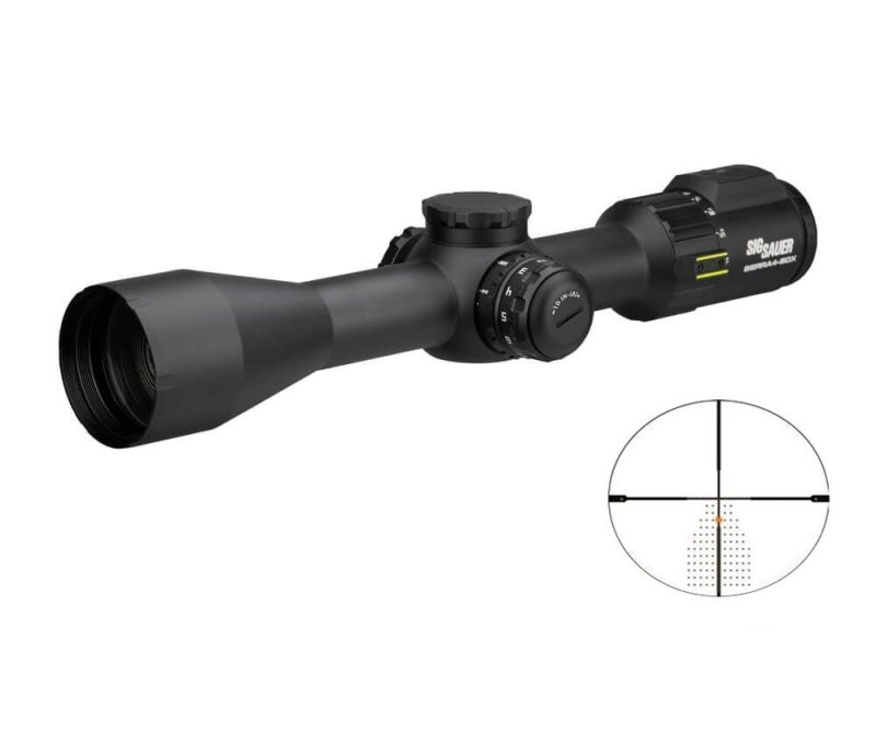Sig Sauer SOSBDX44111 44MM Digital Ballistic Scope Black