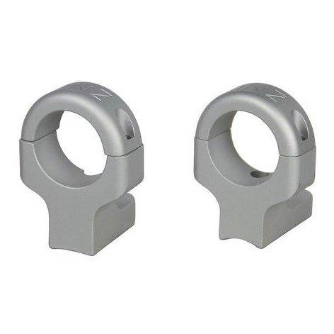 DNZ Game Reaper 2 BA1H2S Scope Mount 1" High Silver 2-Piece
