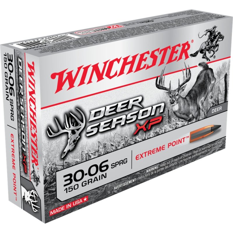 Winchester X3006DS 30-06 Springfield 150gr Polymer Tipped 20 Rounds