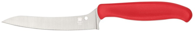 Spyderco K14PRD Z-Cut Pointed Tip Red 4.40 In